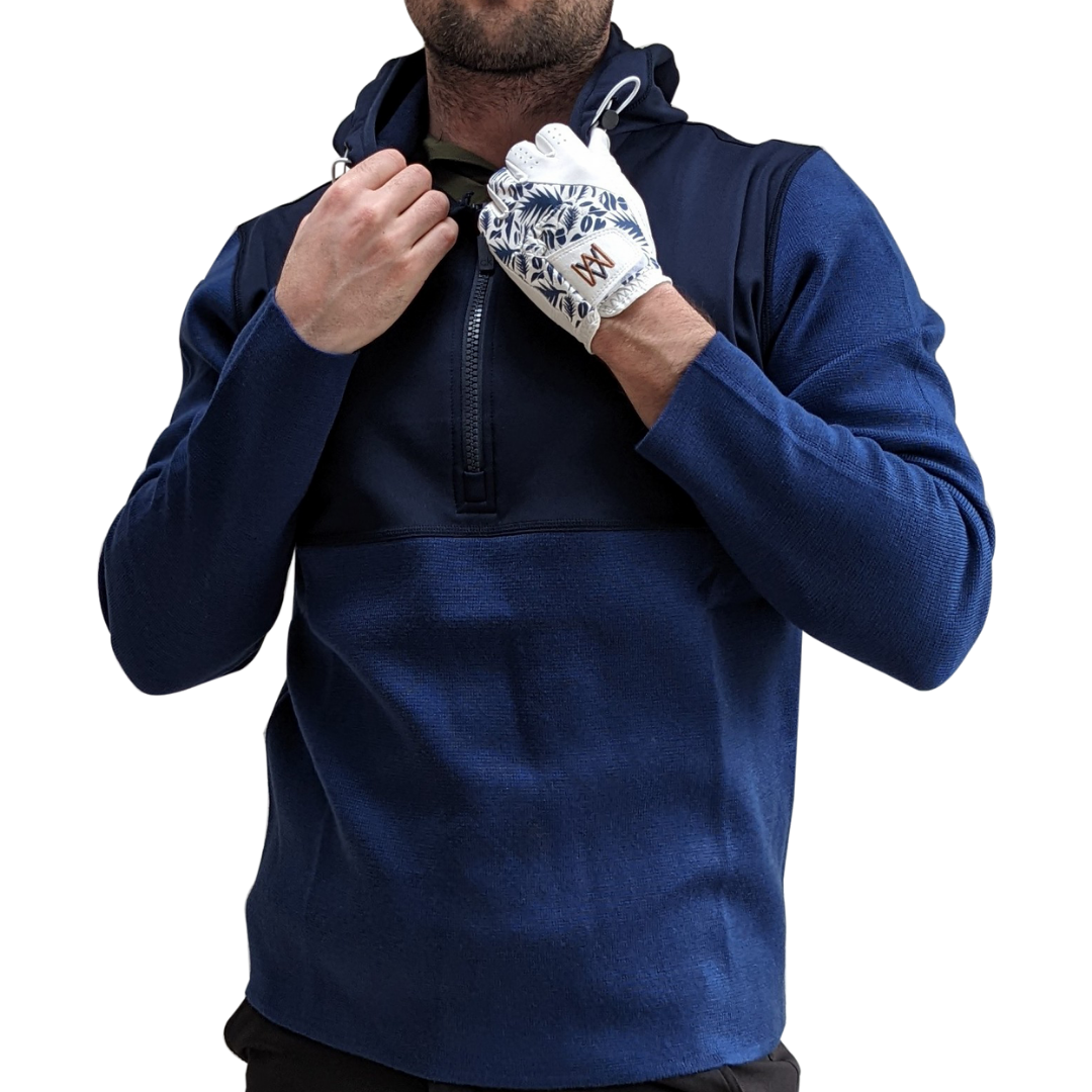 Lifestyle picture - The Tropics TourSoft Golf Glove with golf hoody